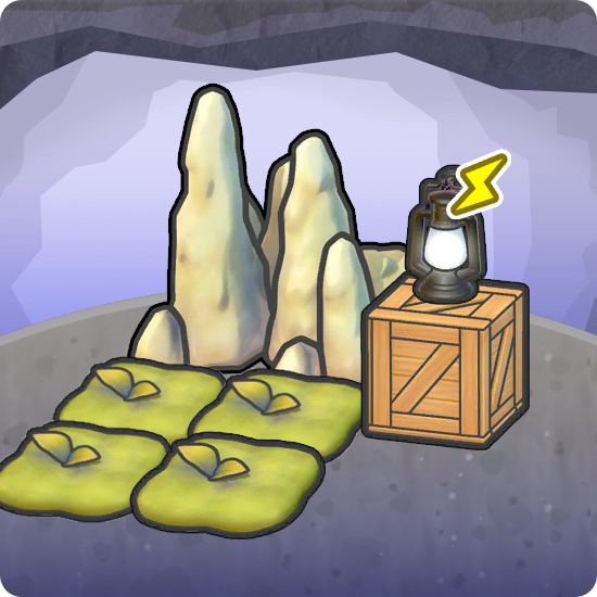 Creepy white rocks