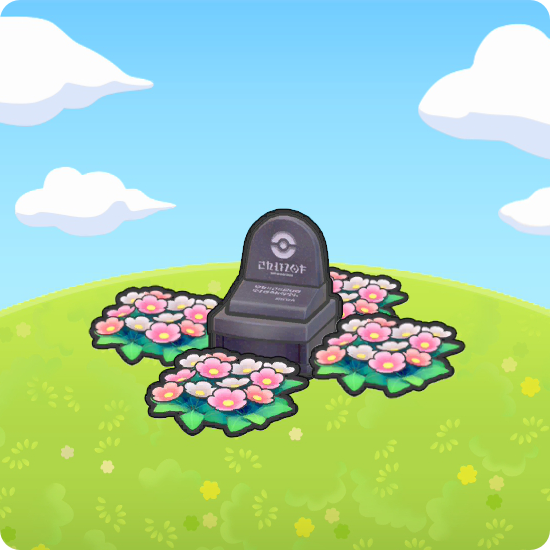 Grave with flowers