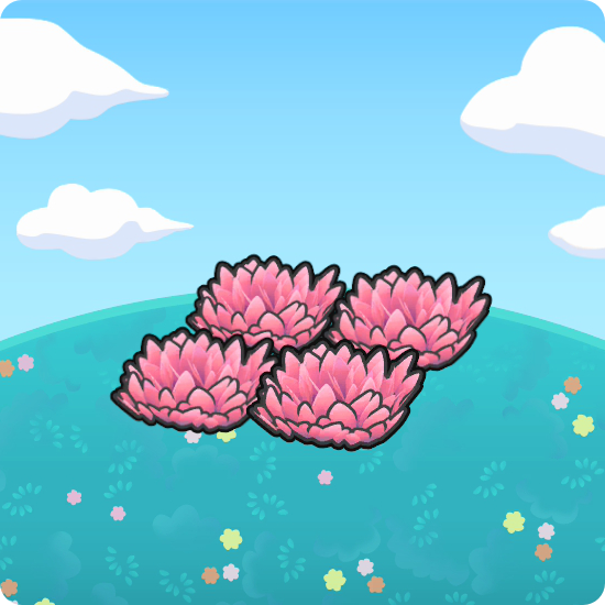 Pink tall grass