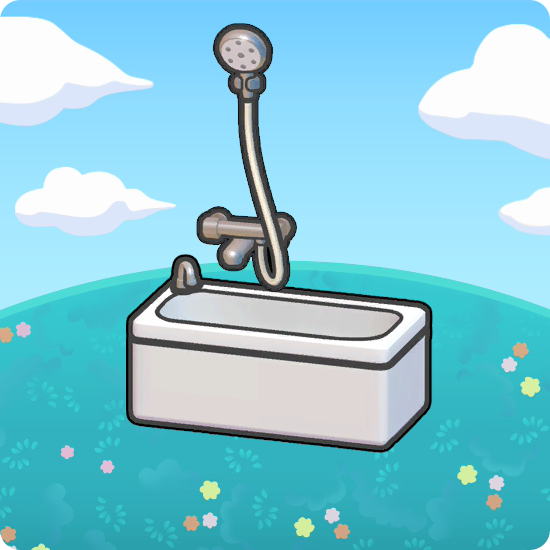 Simple bathroom