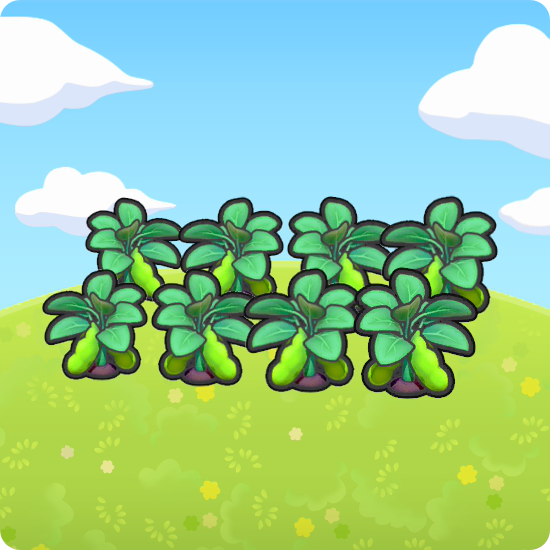 Fresh veggie field