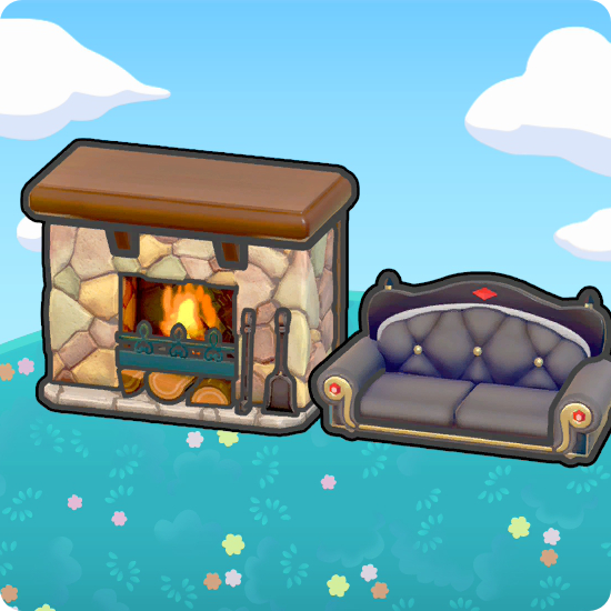 Fireplace nap spot