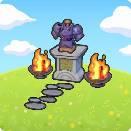 Malicious knight's shrine