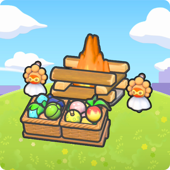 Berry-feast campsite