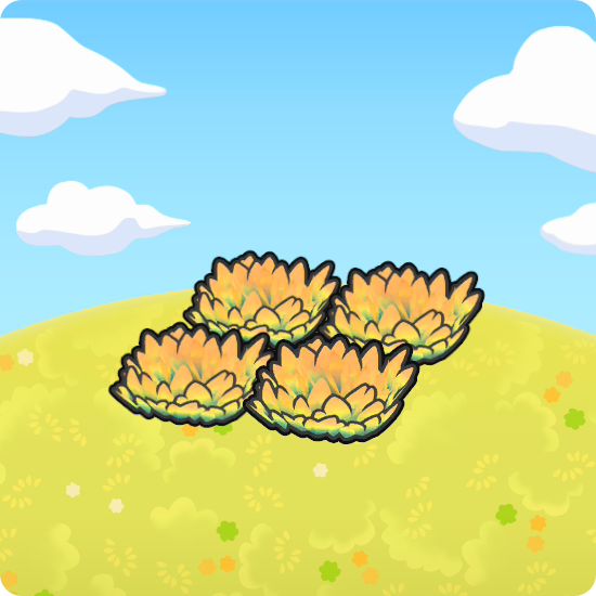 Yellow tall grass