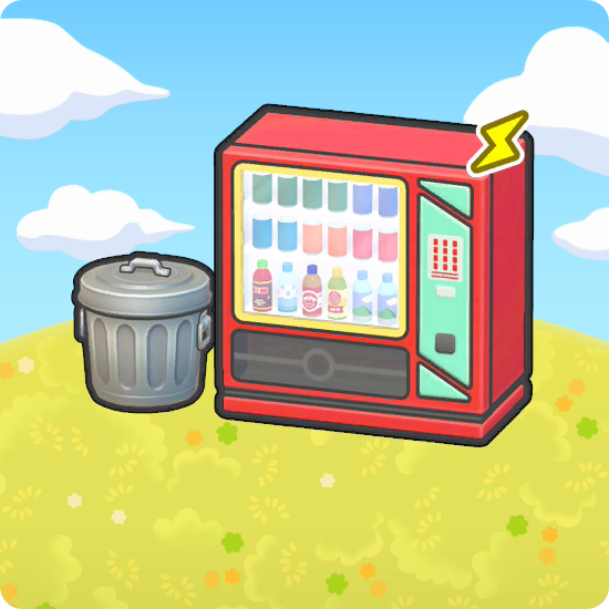 Vending machine set