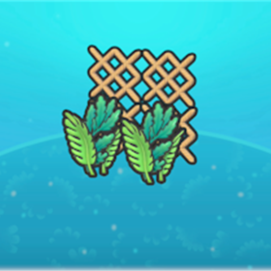 Seaweed and netting