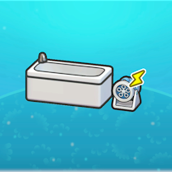 Bubbly bathtub